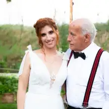 Photo Avraham 2 עם הבת שלי.אוגוסט 2021