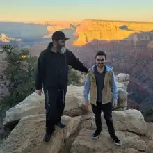 Photo Eduard 2 With my son. Grand Canyon, AZ